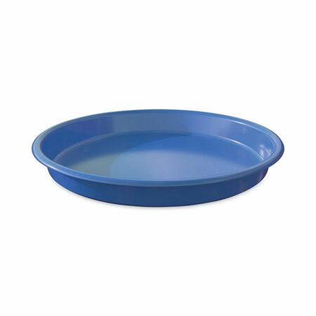 DEFLECTO Little Artist's Antimicrobial Craft Tray, 13" Dia., Blue 39514BLU